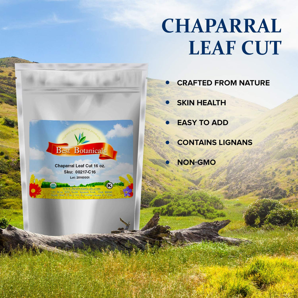 Best Botanicals Chaparral Leaf Cut 16 oz.