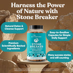 Chanca Piedra Stone Breaker - The Original Stone Breaking Formula with Celery Seed & Parsley - Supports Kidney, Gallbladder & Urinary Tract Cleansing to Help Flush Impurities - 60 Vegetarian Capsules