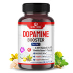 Dopamine Focus Supplement Ashwagandha 5-HTP Rhodiola Rosea St. John's Wort - Increase Memory Clarity Focus Restore Relax with VIT B1, B6, B12, L-Theanine