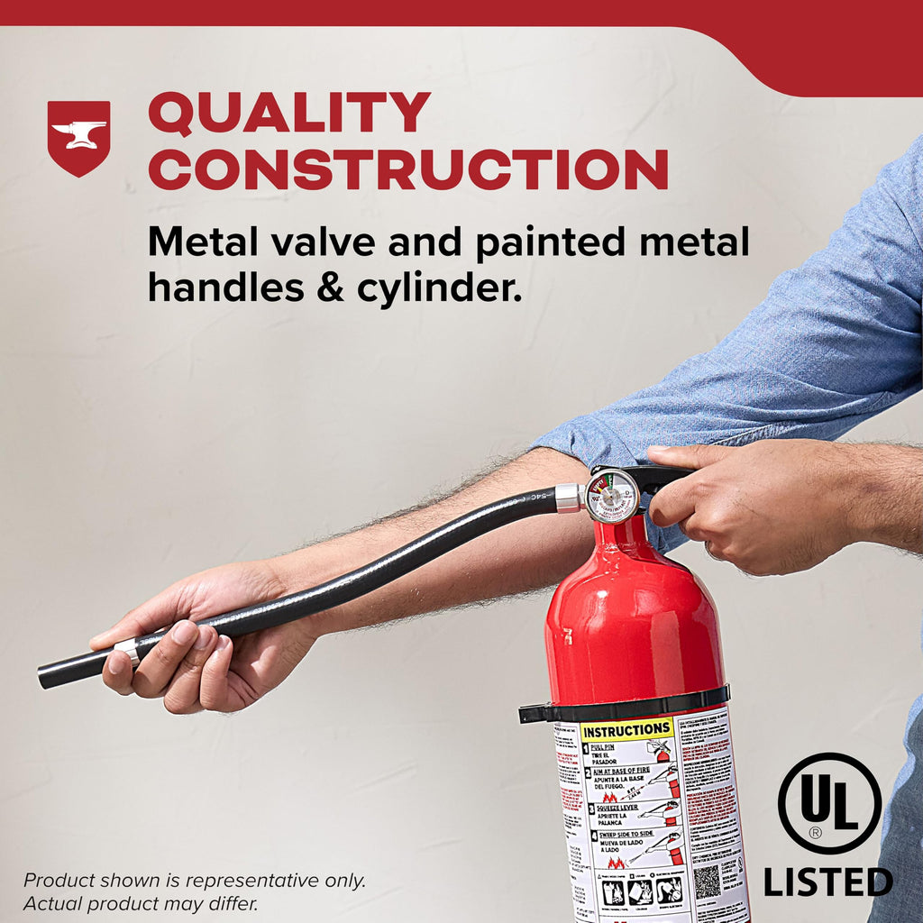 Kidde Fire Extinguisher for Home, Residential and Living Area Use, 2A10BC