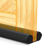Everlasting Comfort Under Door Draft Excluder - Thicker 5cm Foam Strip Blocks 50% More Noise and Wind - Seal Bottom of Doors 76cm to 91cm - Double Sided Interior Door Draught Stopper, Blocker, Guard