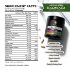 Alpha Tribe Multivitamin for Men with Seamoss Black Seed Oil Ashwagandha Burdock Root, Turmeric Bladderwrack, Vitamin C, Elderberry, Manuka, Yellow Dock | Daily Men's Vitamins and Minerals Supplement