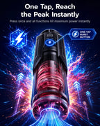 EINSEO Sex Toys for Men Penis Pump - AI Sync Waterproof Male Masturbator Stroker with 7 Sucking Thrusting Rotating & 7 Licking Modes, Adult Toys Pocket Pussy Mens Sex Toy Blowjob Sex Machine Bath Item