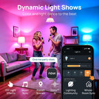 Linkind Smart Light Bulbs, Work with Alexa, Google Home, AiDot