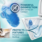Spargos Rim Hanger Toilet Bowl Cleaner, 12 Pack Ocean Breeze