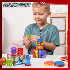 JOYIN 10 Pcs Number Bots Educational Toys, Number Bots, Action Figure Learning Toys, Christmas Birthday Gifts for Kids Boys Girls 3 4 5 6 Years Old