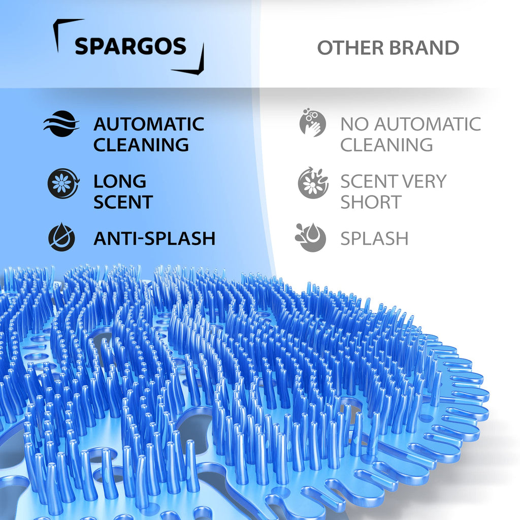 Spargos Urinal Screen Deodorizer, 36 Pack Ocean Breeze Pads