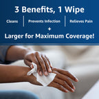 Dermoplast Wound Wipes, Antiseptic First Aid Cloths, 10 Count