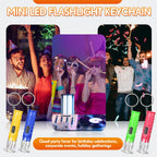 Jexine 100 Pcs Mini Flashlight Keychain Bulk,Bright