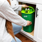 Libman Rinse 'n Wring Mop and Bucket System | Microfiber Floor Mop | Hardwood Floor Cleaner | Wet & Dry Mop | Clean & Dirty Water Chambers | Power Blades | 1 Total Microfiber Pad