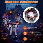 SHAVINGFUN Halloween Wreath-Halloween Wreaths for Front Door