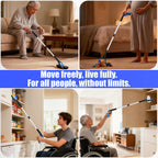 6 Pack 32 Inch Commercial Trash Grabber Tool for Elderly Assist, Foldable