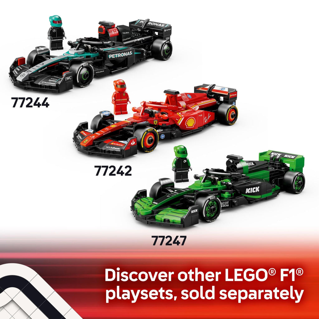LEGO Speed Champions McLaren F1 Team MCL38 Race Car Toy - Building Set for Kids, Boys & Girls, Ages 10+ - Toy Car for F1 Fans - Gift Idea for Birthday - 77251