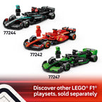 LEGO Speed Champions McLaren F1 Team MCL38 Race Car Toy - Building Set for Kids, Boys & Girls, Ages 10+ - Toy Car for F1 Fans - Gift Idea for Birthday - 77251