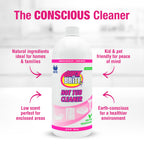 Quick N Brite Heavy Duty Hot Tub Cleaner Kit - Non-abrasive Cleaning Gel with Sponge and Cloth, 32 oz. (Packaging May Vary)
