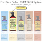 PURA D'OR Gold Label Anti-Thinning Biotin Shampoo & Conditioner, 16oz x2
