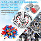 360PCS Silicone Rubber Tapered Plug, Coldairsoap High-Temperature Resistant Rubber Stoppers 8 Size 1/16" to 5/8" for Hole Plugs, Spraying, Coating, Painting Protection (360)