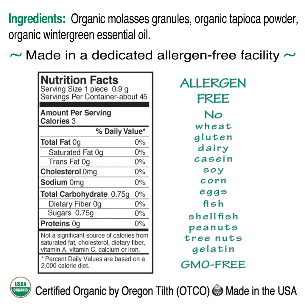 St. Claire's Organic Breath Mints, (Wintermint, 1.5 Ounce Tin, Bundle of 3) | Gluten-Free, Vegan, GMO-Free, Plant-based, Allergen-Free | Made in our Allergen-Free facility