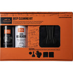 Traeger Grills Deep Cleaning Kit - Exterior Detailing Spray (16oz), Foaming Degreaser (16oz), Grill Scraper & Pad, Microfiber Towels, Nitrile Gloves - Tools for cleaning Grill, Smoker, Oven, Griddle