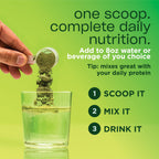 AdvoCare Daily Greens - Greens Powder for Digestion - All-in-one Formula Supports Gut Microbiome, Daily Energy & Immune Support - Antioxidant-Rich Ingredients - Berry Lemonade - 8 oz (20 Servings)