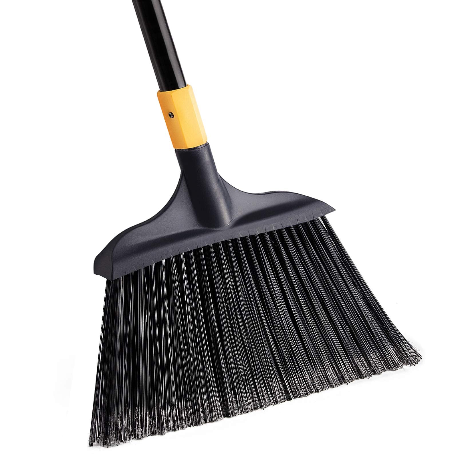 Yocada Heavy-Duty Broom Outdoor Commercial for Courtyard Garage Lobby Mall Market Floor Home Kitchen Room Office Pet Hair Rubbish 54Inch