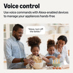 Amazon Basics Smart Plug, Works with Alexa Only, Voice Control, Remote APP Control, Schedule, Compact Design, Versatile, 2.4 GHz Wi-Fi, No Hub Required, 4-Pack, White