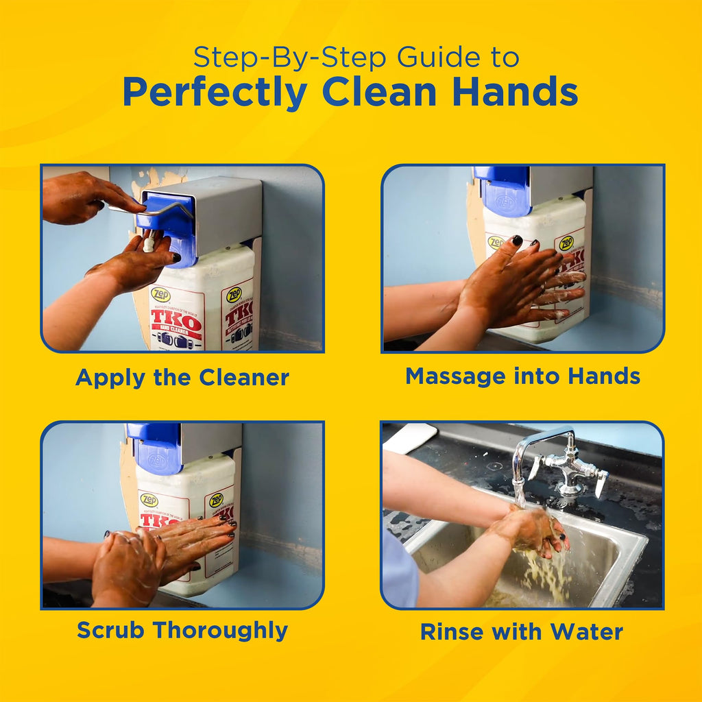 Zep Heavy-Duty TKO Industrial Hand Cleaner - 1 Gallon (Case of 4)