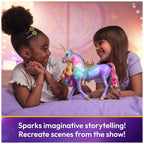 Unicorn Academy, Interactive Rainbow Light-up Wildstar with Lights, Sounds & Music, Dolls & Unicorn Toys for Girls Ages 4 and up