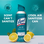 Lysol Air Sanitizer Spray with Bacterial Odor Eliminator for Home & Office, Sanitizing Air Spray, Air Freshener Alternative, Simple Fresh + Cotton Blossom + Lavender Sky, 10 oz (Pack of 3)