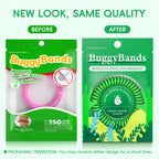 BuggyBands 30 Pack Mosquito Bracelets for Adults & Kids - Natural DEET-Free Bands, Individually Wrapped