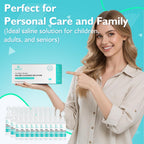 3% Saline Solution for Household Uses, 300ml (10.56 FL OZ), 5ml Each, 60 Pack