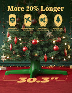 2025 Upgrade Rotating Christmas Tree Stand, UL Certified Adjustable Tree Stands with Remote Control for Up to 7.5ft 90lb Artificial Tree, Durable 3 Light Outputs with Up to 625 Watts of Power