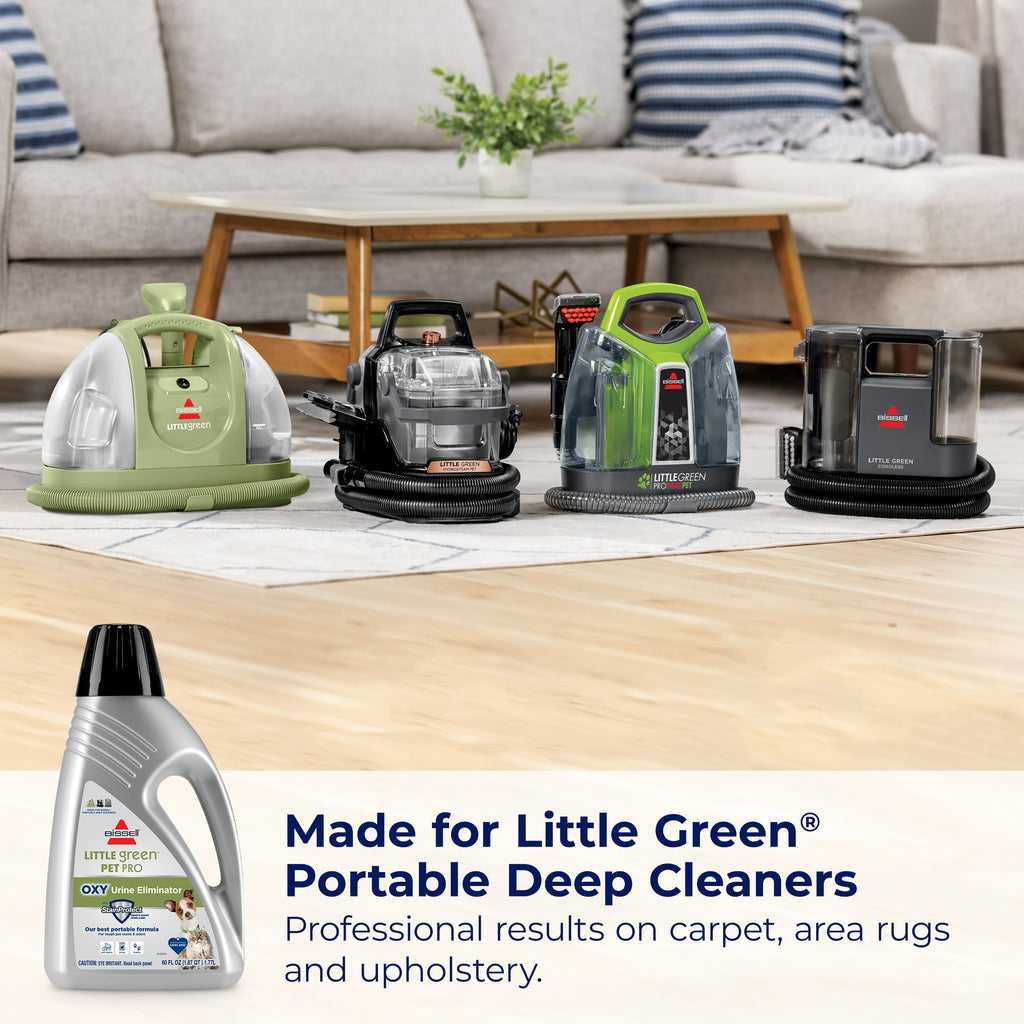 Bissell® Little Green™ PET-PRO-OXY Formula for Portable Carpet Cleaners, 60 oz, 2034F, (Pack of 2)