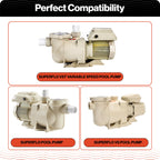 Swimables Pump Basket Compatible With Superflo and VS Pool Pump 355667 | Pro Grade for Pentair Filter | Small & Large Debris | Made in USA
