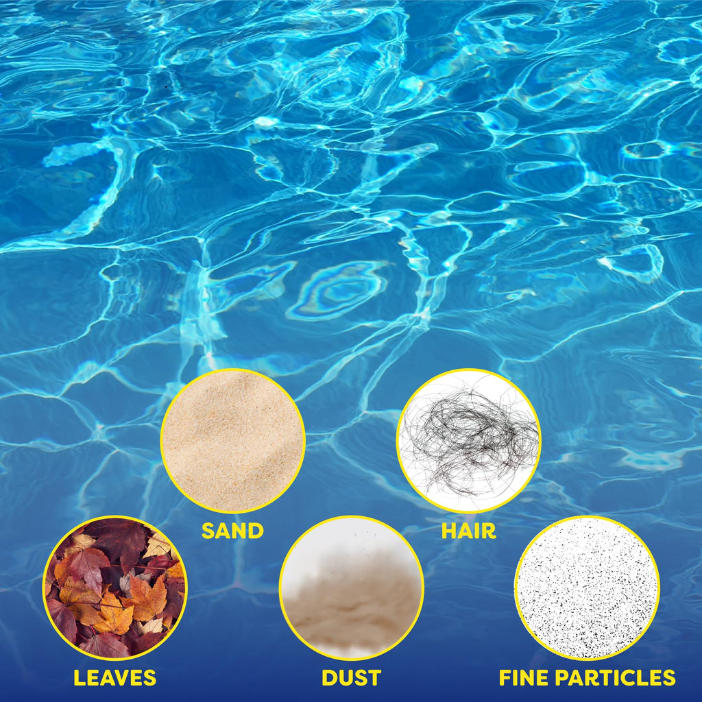 In The Swim 48 sq. ft. Complete DE Pool Filter Grid Set (7 Full, 1 Partial) AA18003 - Replacement 48 sq. ft. DE Pool Filters