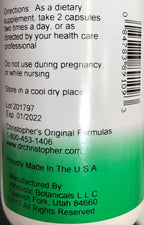 Christopher's Original Formulas Sinus Plus, Sinus Support Capsules, Whole Herb Synergistic Blend, 100 Count