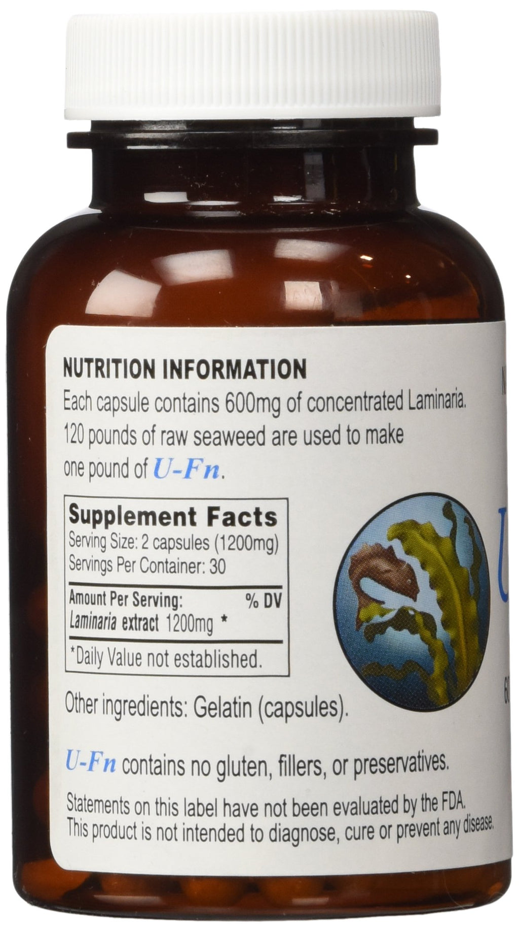 U-Fn U-Fucoidan Extract 60 Caps 600 MG