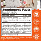 Enyvia Libido Booster for Women Fast Acting - Hormone Balance for Women with Hornygoatweed, Tribulus Terrestris and Maca Root, Enhancing Supplements for Couples 60ct, 30-Day Supply USA Tested