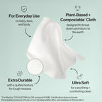 The Honest Company Multi-Use Baby Wipes, Geo Mood, Unscented, 576 Count