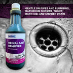 DETCO Urinal Salt Remover Concentrate - Safe on Pipes and Plumbing, Odor Control, Cleans Rust, Scale, and Uratic Salt Build-Up, 1 Quart