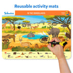 Skillmatics Search and Find Animals Educational Game - Reusable Preschool Learning Activities, Perfect for Toddlers & Kids Who Love Toys, Art & Crafts, Builds Vocabulary, Gifts for Ages 3, 4, 5, 6