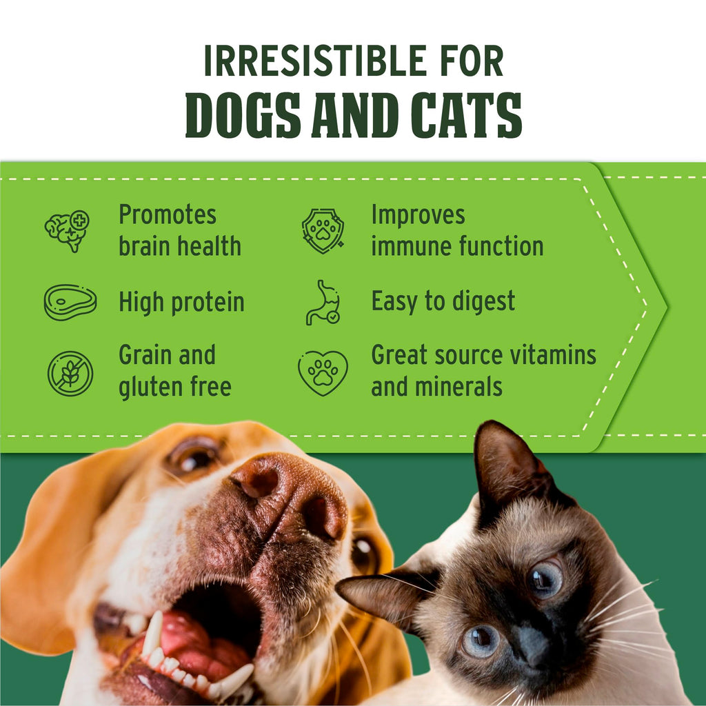 Nutri Bites Freeze Dried Beef Liver Dog & Cat Treats, Single Ingredient