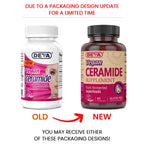 DEVA Vegan Vitamins Skin Restoring Ceramide Supplement Tablets, 60 Count, (Pack of 2)