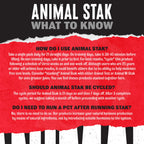 Animal Stak – Complete Natural Hormone Booster Supplement with Tribulus – Natural Testosterone Booster for Athletes – Contains Estrogen Blockers – 1 Month Cycle