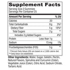 OLLY Fiber Gummy Rings, 5g Prebiotic Fiber, FOS (Fructo-oligosaccharides), Digestive Support, Berry Melon 50ct