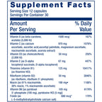 Life Extension Mix™ Capsules, high-Potency, Advanced Vitamin, Mineral, Fruit & Vegetable Formula, Vitamin C, B, D, E, Magnesium, for Whole-Body Health, Healthy Aging, Gluten-Free, 360 Capsules