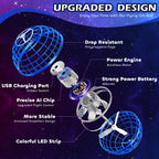 Tikduck Flying Orb Ball 2026 Toys Soaring Hover Boomerang Spinner Hand Controlled Mini Drone Cosmic Globe Spinning Kids Adults Outdoor Birthday Gift Cool Stuff for Boys Girls 6 7 8 9 10+ Year Old