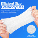 Safe n’ Simple Resealable Adhesive Remover Wipes for Skin - 50 Large 5"x7" No Sting Alcohol Free Medical Adhesive Remover Pads for Ostomy, Stoma Care - Gentle Adhesive Removal Wipes for Bandages, Tape