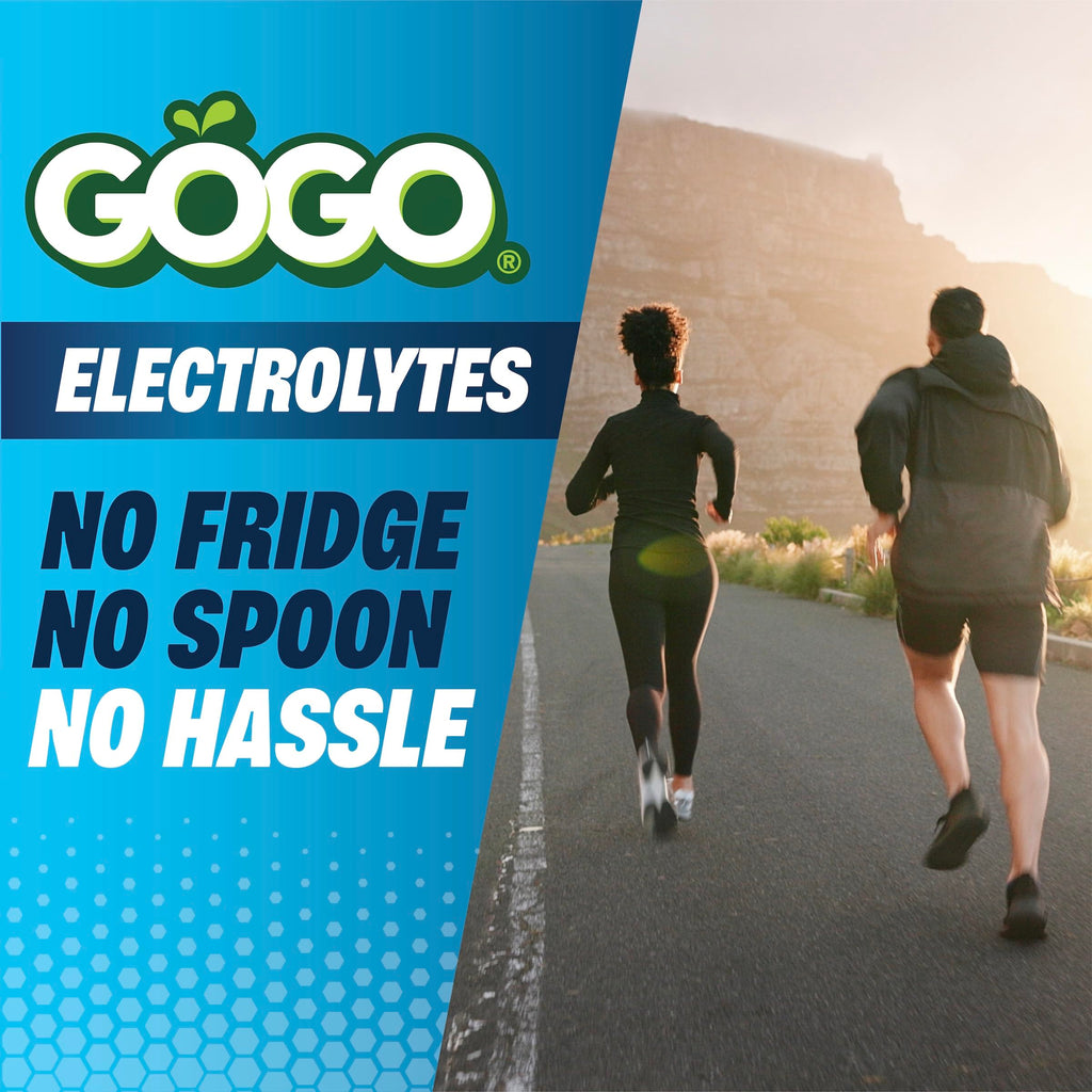 GOGO Active No Sugar Added Electrolytes Fruit Blend Variety Pack, 18 Count