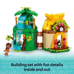 LEGO Disney Moana's Island Fun Building Toy Playset - Princess Moana Toy for Kids, Girls and Boys, Ages 5+ - with 2 Disney Micro-Dolls and Pua Animal Figure - Gift Idea for Birthdays - 43260